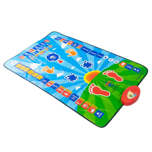 Interactive Kids Prayer Mat in Pearl Cotton – 8 Languages for Ages 3–9